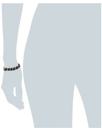 Steve Madden Stainless Steel 9 Curb Chain Bracelet Bracelet
