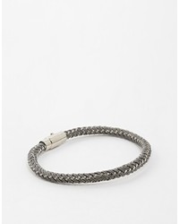 Seven London Steel Woven Bracelet
