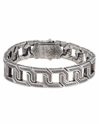 Konstantino Sterling Silver Flat Link Bracelet