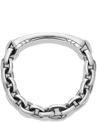 David Yurman Streamline Link Sapphire Id Bracelet