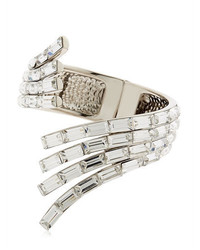 Giuseppe Zanotti Design Wrap Around Crystal Cuff Bracelet