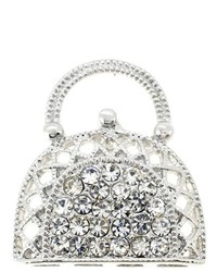 Fantasyard Inc Lady Handbag Crystal Brooch