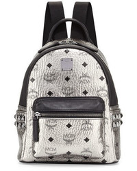 Silver Canvas Backpack