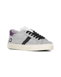 D.A.T.E Lace Up Glitter Sneakers