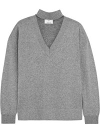 Silver Cashmere Sweater