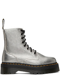 Silver Casual Boots