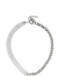 Justine Clenquet Silver Shannon Choker