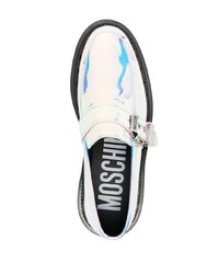 Moschino Graphic Print Loafers