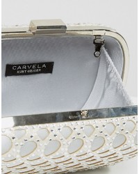 Carvela Box Clutch Bag