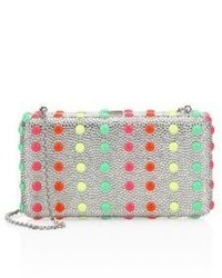 Judith Leiber Crystal Dot Candy Airstream Clutch