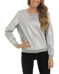 Karlie Metallic Sweatshirt