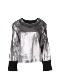 MM6 MAISON MARGIELA Structured Metallic Sweater
