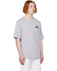 Lacoste Gray Loose Fit T Shirt