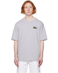 Lacoste Gray Loose Fit T Shirt
