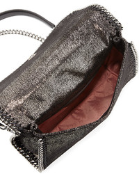 Stella McCartney Falabella Convertible Crossbody Bag Metallic Nude