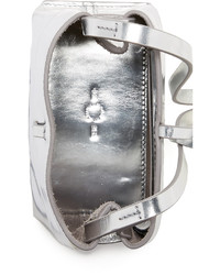 Kara Mirrored Nano Tie Cross Body Bag