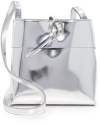 Kara Mirrored Nano Tie Cross Body Bag