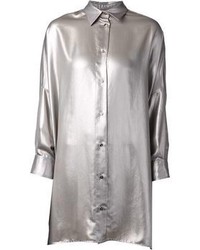Silver Dress Shirt