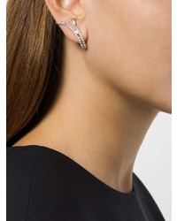 Yeprem 18kt Gold Tree Branch Diamond Earrings