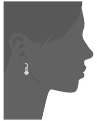 The Sak 8mm Pearl Hoop Drop Earrings Earring