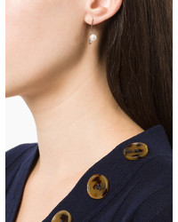 E.m. Angular Pearl Earring
