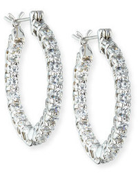 FANTASIA By Deserio Tapered Cz Crystal Earrings
