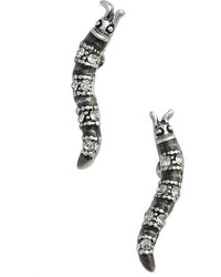 Marc Jacobs Caterpillar Stud Earrings