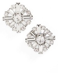 Cara Crystal Cluster Earrings