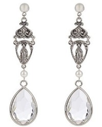 Givenchy Crystal Embellished Earrings