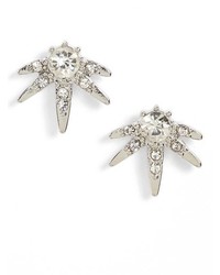 Sole Society Crystal Starburst Stud Earrings
