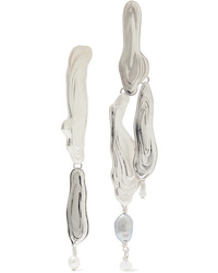 Leigh Miller Current Silver Multi Stone Earrings