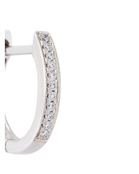 Wouters & Hendrix Gold Diamond Hoop Earrings