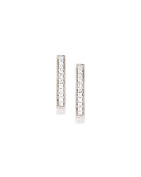 Wouters & Hendrix Gold Diamond Hoop Earrings