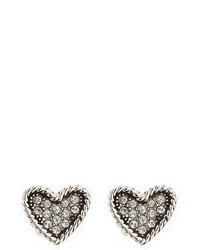 Marc Jacobs Embellished Heart Earrings