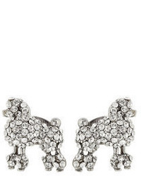 Marc Jacobs Embellished Poodle Earrings