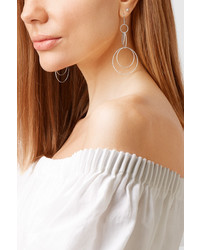 Carolina Bucci Florentine 18 Karat White Gold Earrings