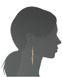 GUESS Fringey Linear Earrings Earring