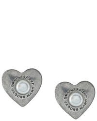 Marc Jacobs Heart Stud Earrings