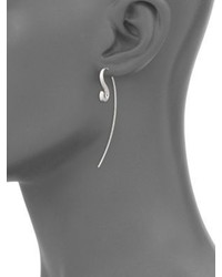 Charlotte Chesnais Hook Small Sterling Silver Single Threader Earring