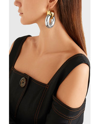 Ellery Hush Gold Plated And Silver Earrings