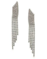ABS by Allen Schwartz Jewelry Crystal Linear Drop Earrings
