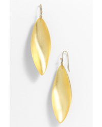 Alexis Bittar Lucite Long Leaf Statet Earrings
