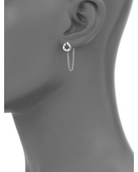 Michael Kors Michl Kors Autumn Luxe Curb Link Chain Stud Earringssilvertone