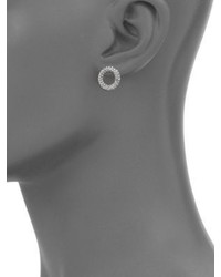 Michael Kors Michl Kors Brilliance Pave Crystal Stud Earringssilvertone