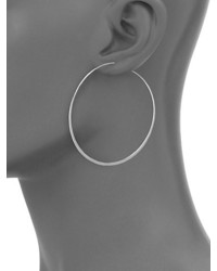 Michael Kors Michl Kors Heritage Thin Whisper Silvertone Hoop Earrings225