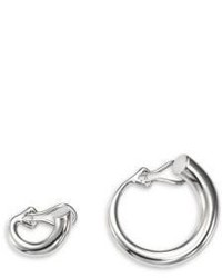 Charlotte Chesnais Monie Small Medium Sterling Silver Clip On Earrings