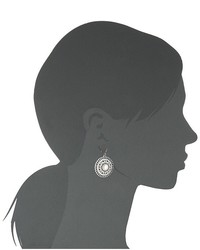 Lucky Brand Openwork Circle Drop Earrings Earring