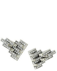 Lulu Frost Satellite Clip On Crystal Earrings