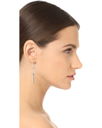 Rebecca Minkoff Signature Chain Link Earrings