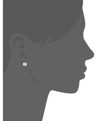 Lauren Ralph Lauren Silver And Bone Metal Stud Earrings Earring